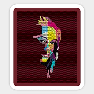 Pop Art Abstract 2 Sticker